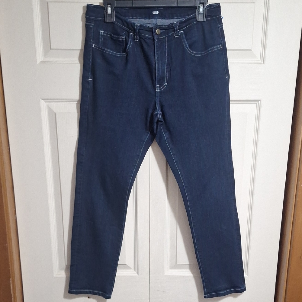 Blue Delta USA Flex Denim Jeans - 32 - Dark Blue